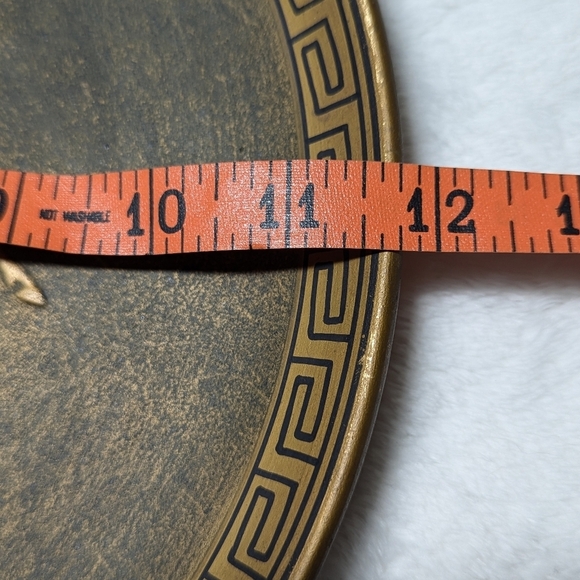 Vintage 1950's Greek Chariot Raised Motif - Greek Pottery Decorative Plate - Picture 11 of 12